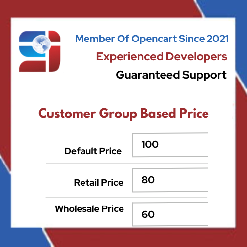 Customer Group based price ( VQMOD/OCMOD )